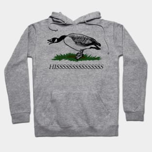 Give Me Liberty or Hisssssss - Don't Tread On Me Goose Hoodie